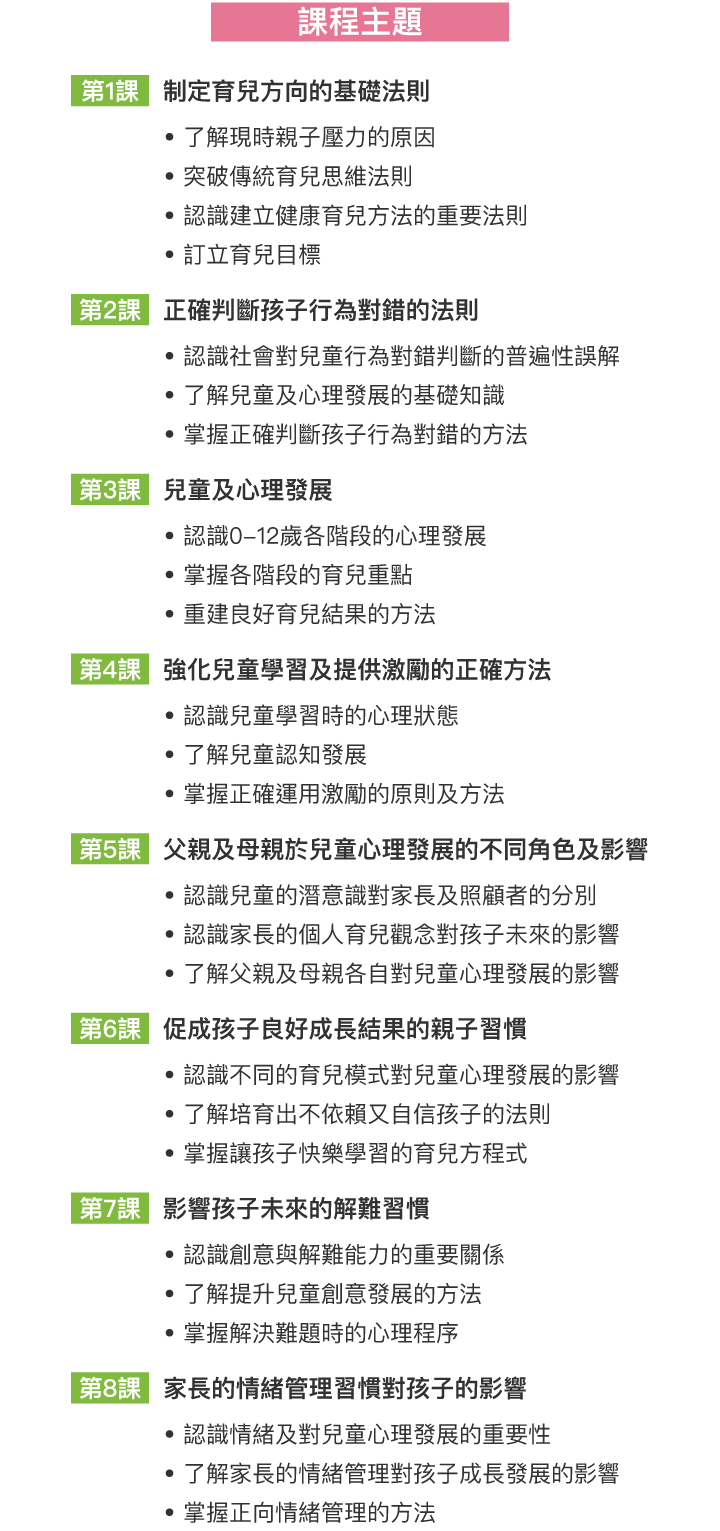 正向兒童及心理發展旅程 Cp Zoom